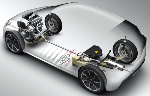 Hybrid 208 transparent