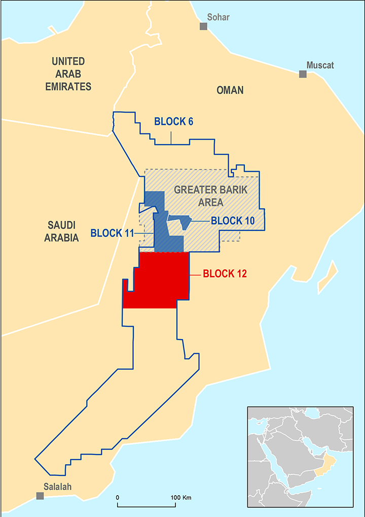 OMAN Map