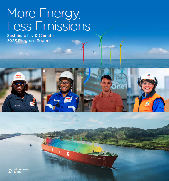 More Energy, Less Emissions. Sustainability & Climate 2023 Progress Report