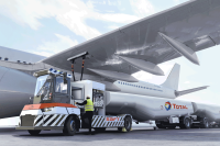 Electric aircraft refueller transporter