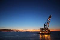 Offshore gas field in Argentina