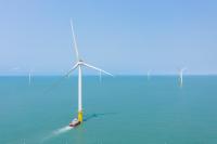 Parc éolien offshore de Yunlin au large de Taïwan