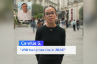 Camille S. "Will fuel prices rise in 2024?"
