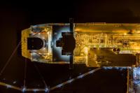 1er chargement du méthanier LNG Adventure au terminal de liquéfaction Cameron LNG dans l'Etat de Louisiane aux USA.