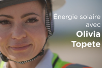 Énergie solaire avec Olivia Topete