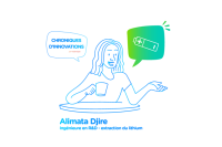 Chroniques d'innovations - Alimata Djire, Ingénieure en R&D, extraction du lithium.