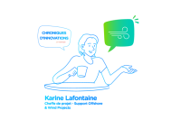 Chroniques d'innovations par TotalEnergies - Karine Lafontaine, Cheffe de projet, Support Offshore & Wind Projects.