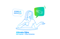 Stories of innovation by TotalEnergies - Alimata Djire, R&D Engineer, Lithium Extraction.