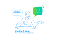 Stories of innovation by TotalEnergies - Patrick Charron, Senior Seismic Processing Specialist.