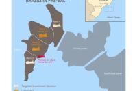 Map of the Mero field Brazil 2019