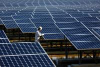 Photovoltaic power plant of Nanao, Japan