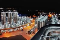 Total Corbion PLA plant Rayong Thailand dark