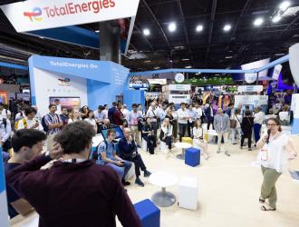 TotalEnergies On stand at VivaTech trade show 2023