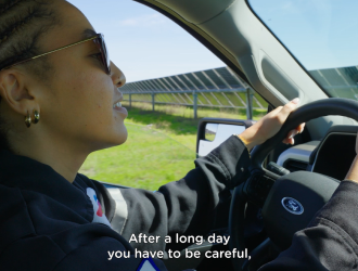 After a long day, you have to be careful.