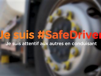 Je suis #SafeDriver. Je suis attentif aux autres en conduisant. 