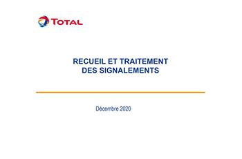 Recueil et traitement des signalements