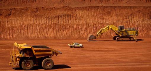 Engins dans une mine