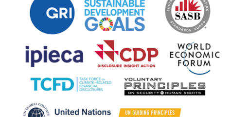 © TotalEnergies reporting standards to which TotalEnergies complies: GRI, SDG, SASB, IPIECA, CDP, WEF, TCFD, VPSHR, UN Global Compact, UNGP-HR