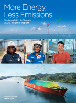 More Energy, Less Emissions. Sustainability & Climate 2023 Progress Report