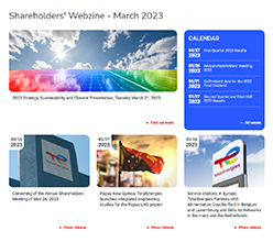 Shareholder's Webzine - March 2023 - read the webzine