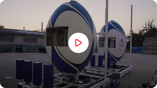 Watch the video "Rugby World Cup France 2023: The energy scrum machine in construction!" on Youtube